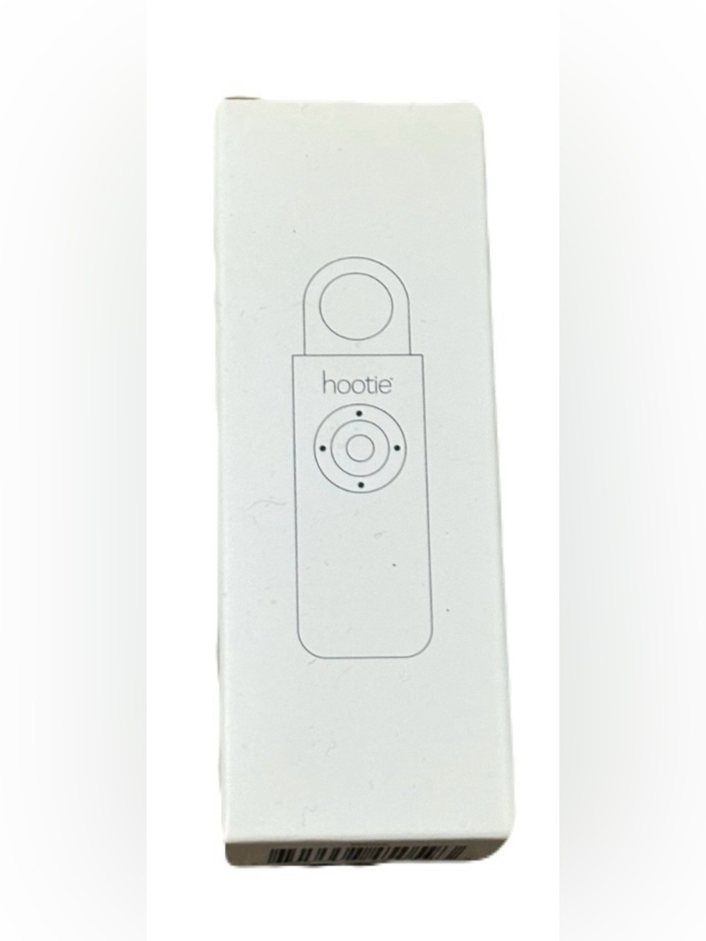 (Hootie) NWT  White Personal Safety Alarm Keychain